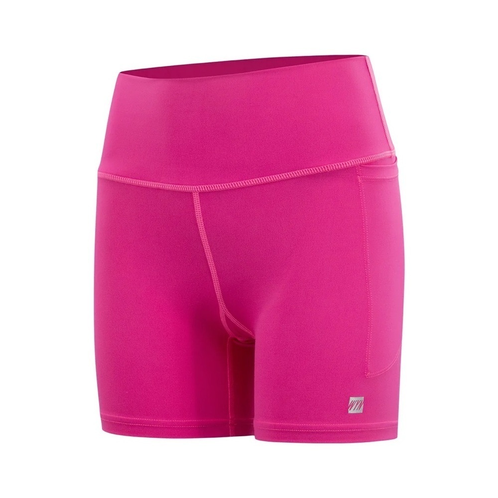 WYN ACTIVE STRIDE SHORTS 4" - RASPBERRY
